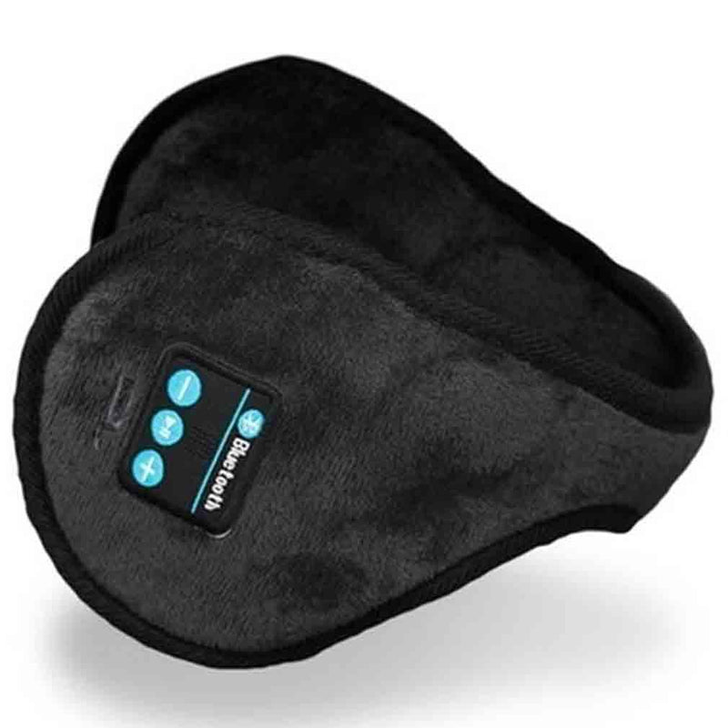 Wireless Bluetooth Earwarmers - Assorted Colors Women's Apparel Black - DailySale