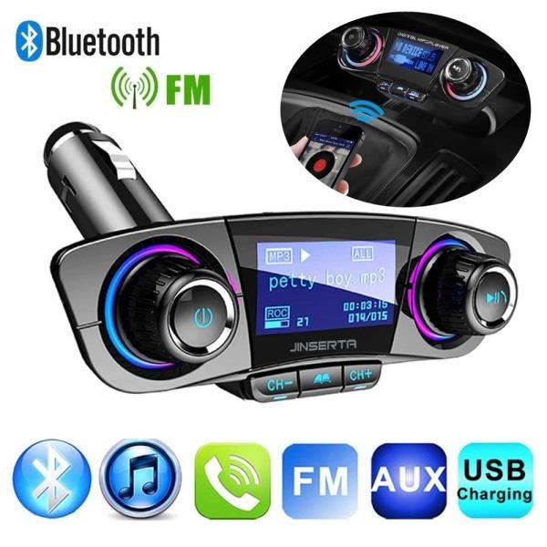 Wireless Bluetooth Handsfree Calling Car Charger FM Transmitter Automotive - DailySale