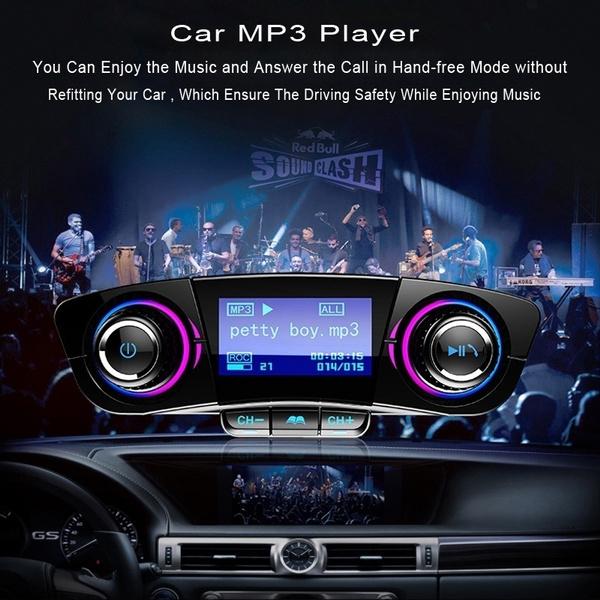 Wireless Bluetooth Handsfree Calling Car Charger FM Transmitter Automotive - DailySale