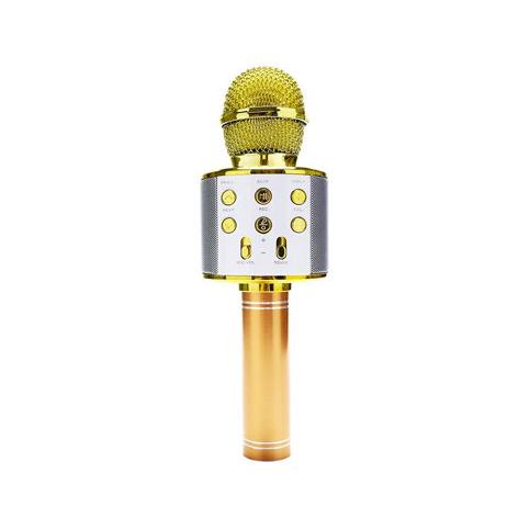 Wireless Bluetooth Karaoke Microphone Everything Else Gold - DailySale