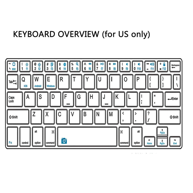 Wireless Bluetooth Keyboard Case with Keyboard for iPad 9.7" 17/18 A1822, A1823 and A1893 Mobile Accessories - DailySale