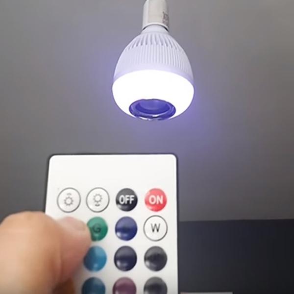 Wireless Bluetooth Multi-Color Light Bulb Speaker Home Essentials - DailySale
