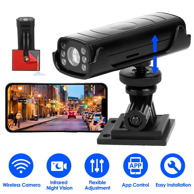Wireless Camera Reverse Hitch Guide with Flexible Adhesive Base Automotive - DailySale