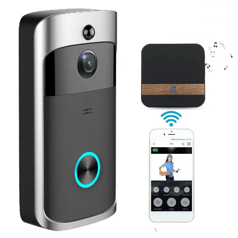 Wireless Camera Video Doorbell Cameras & Surveillance - DailySale