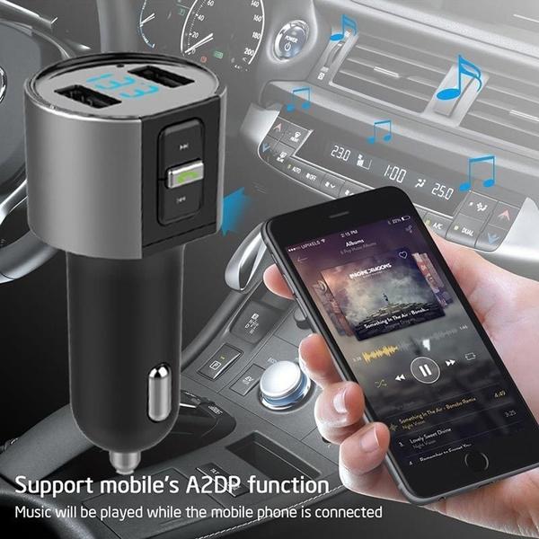 Wireless Car Mp3 FM Transmitter USB Charger Automotive - DailySale