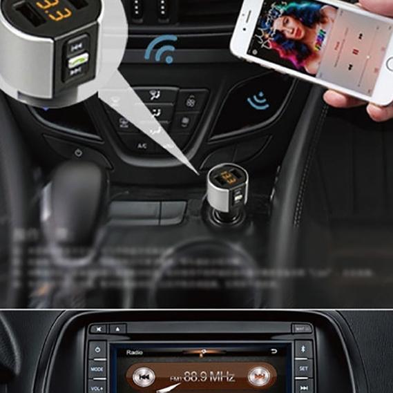 Wireless Car Mp3 FM Transmitter USB Charger Automotive - DailySale