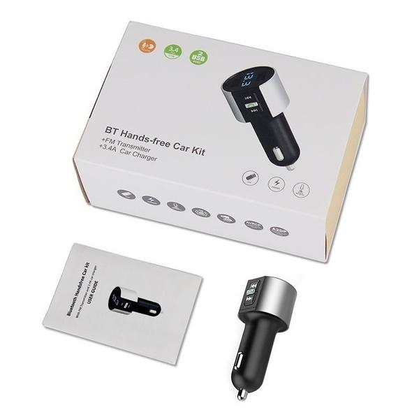 Wireless Car Mp3 FM Transmitter USB Charger Automotive - DailySale