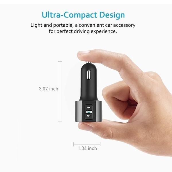 Wireless Car Mp3 FM Transmitter USB Charger Automotive - DailySale