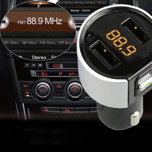 Wireless Car Mp3 FM Transmitter USB Charger Automotive - DailySale