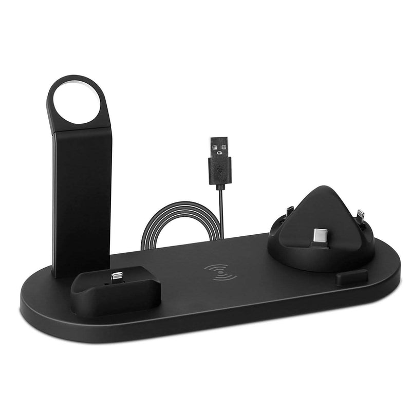 Wireless Charger Dock 4-in-1 10W Mobile Accessories - DailySale
