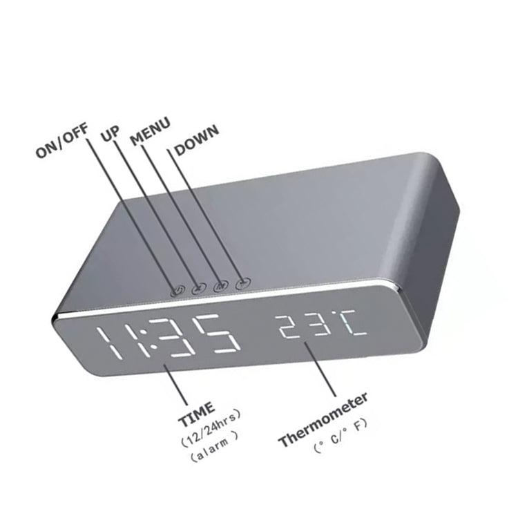 Wireless Charging Digital Alarm Clock Household Appliances - DailySale