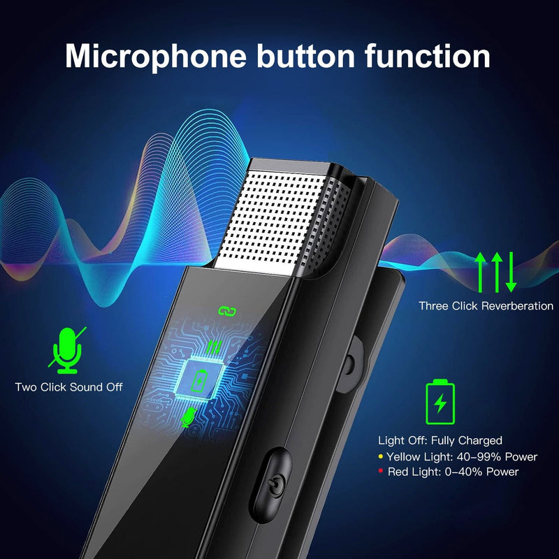 Wireless Clip On Microphone with Charging Case Mobile Accessories - DailySale