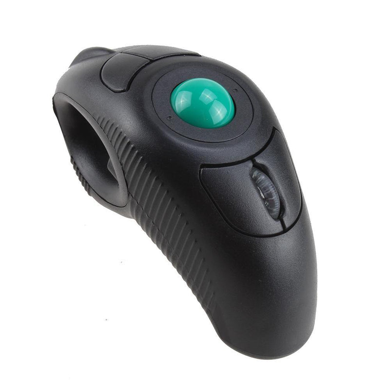 Wireless Finger HandHeld USB Mouse Mice Trackball Mouse with Laser Pointer Computer Accessories - DailySale