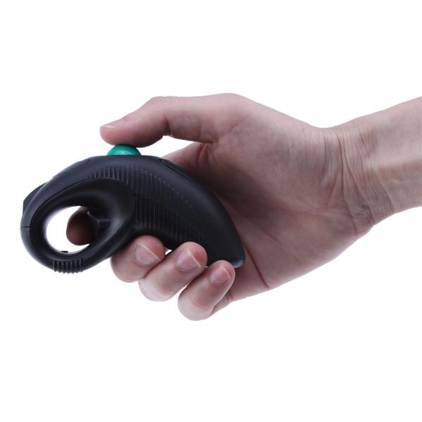 Wireless Finger HandHeld USB Mouse Mice Trackball Mouse with Laser Pointer Computer Accessories - DailySale