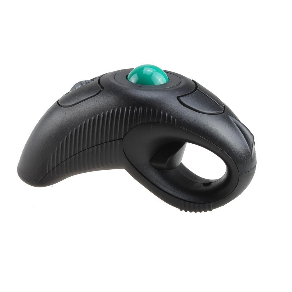 Wireless Finger HandHeld USB Mouse Mice Trackball Mouse with Laser Pointer Computer Accessories - DailySale