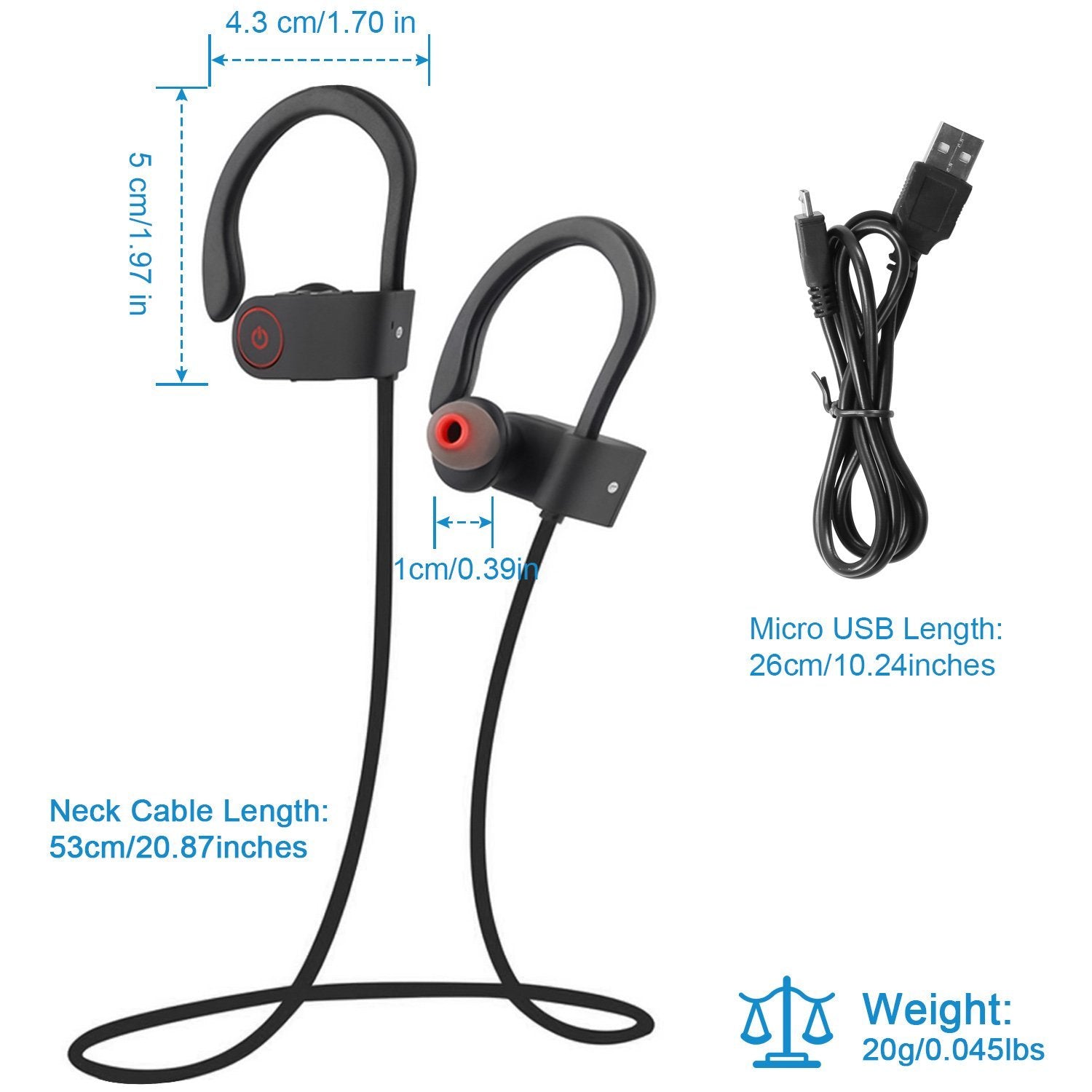 Wireless Headset IPX7 Waterproof Headphones & Audio - DailySale