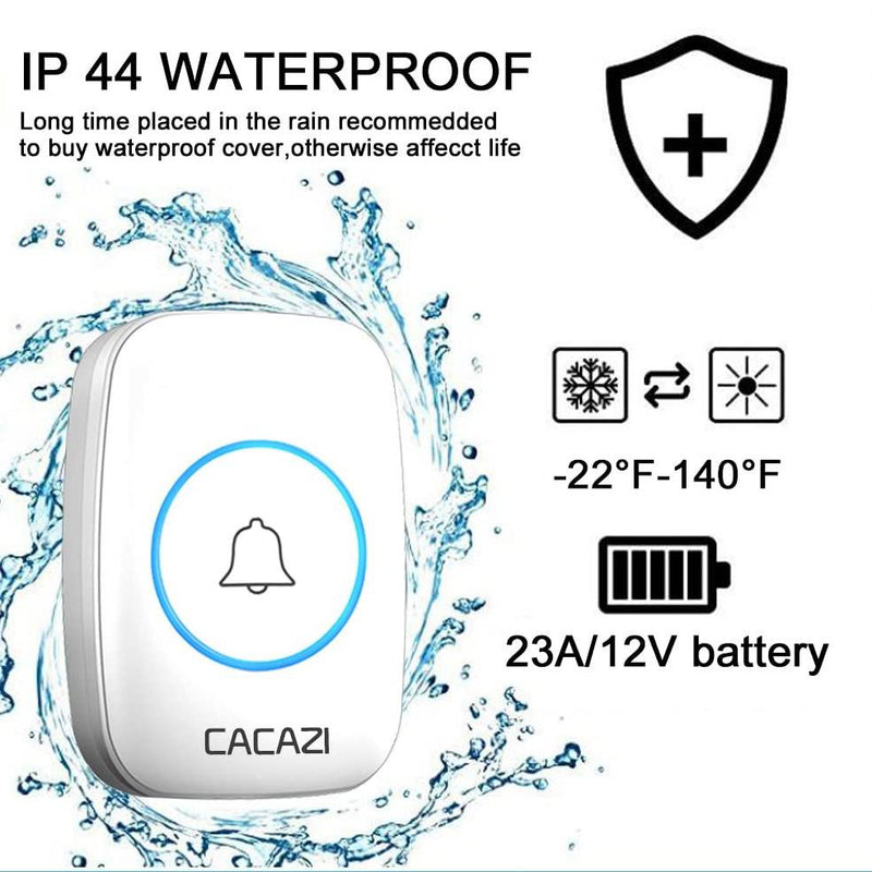 Wireless Intelligent Waterproof Doorbell Household Appliances - DailySale