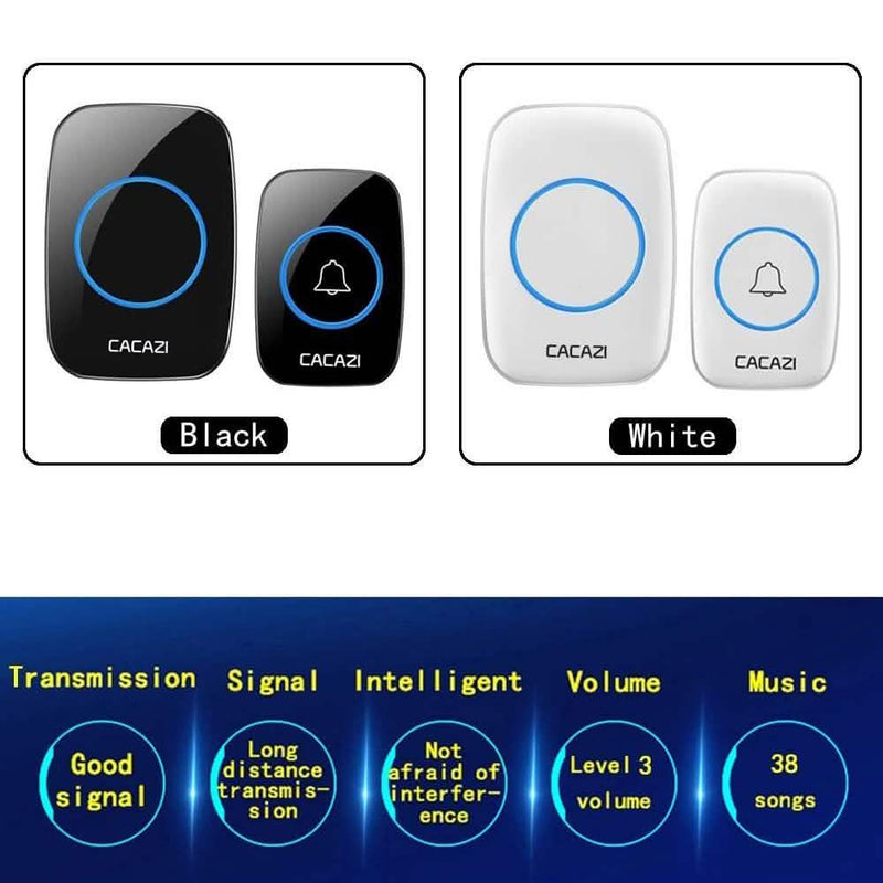 Wireless Intelligent Waterproof Doorbell Household Appliances - DailySale