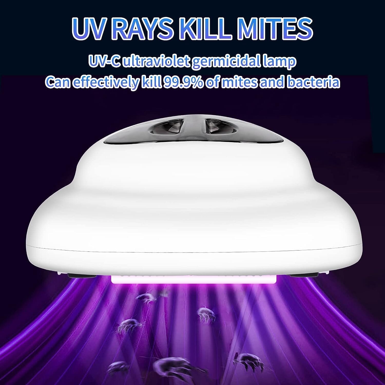 Wireless Mite Remover Cleaning Machine with 11KPa Powerful Suction Household Appliances - DailySale