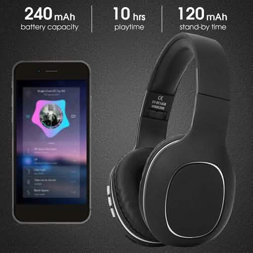Wireless Over-Ear Foldable Headphones Headphones & Audio - DailySale