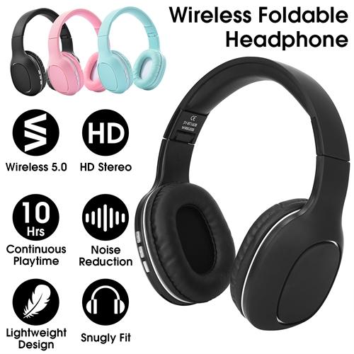 Wireless Over-Ear Foldable Headphones Headphones & Audio - DailySale