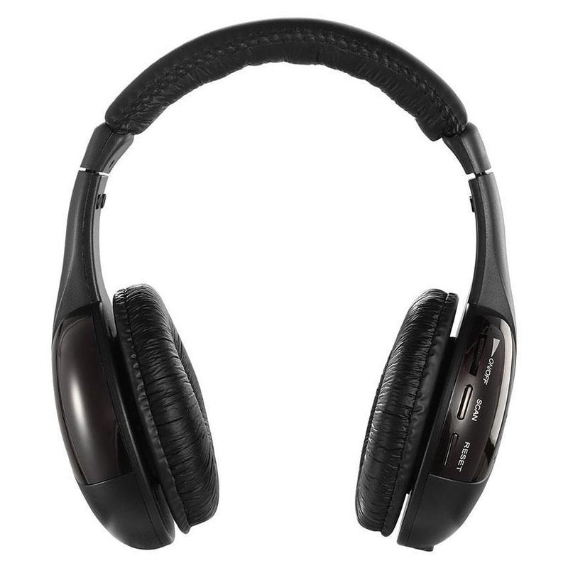 Wireless RF Headphones HiFi Over-Ear Headphones & Speakers - DailySale