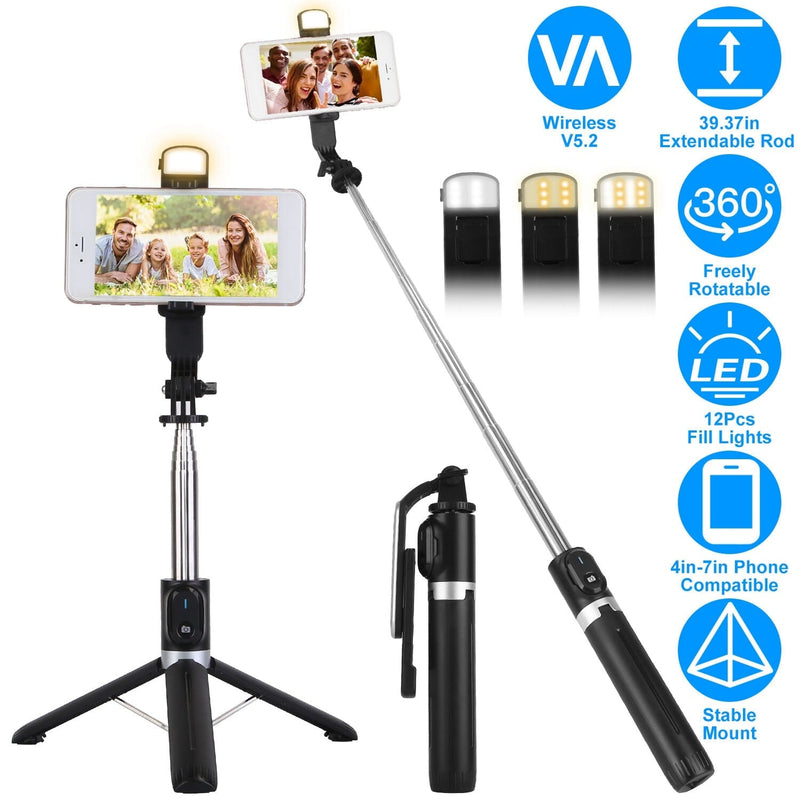 Wireless Selfie Stick Tripod Mobile Accessories - DailySale