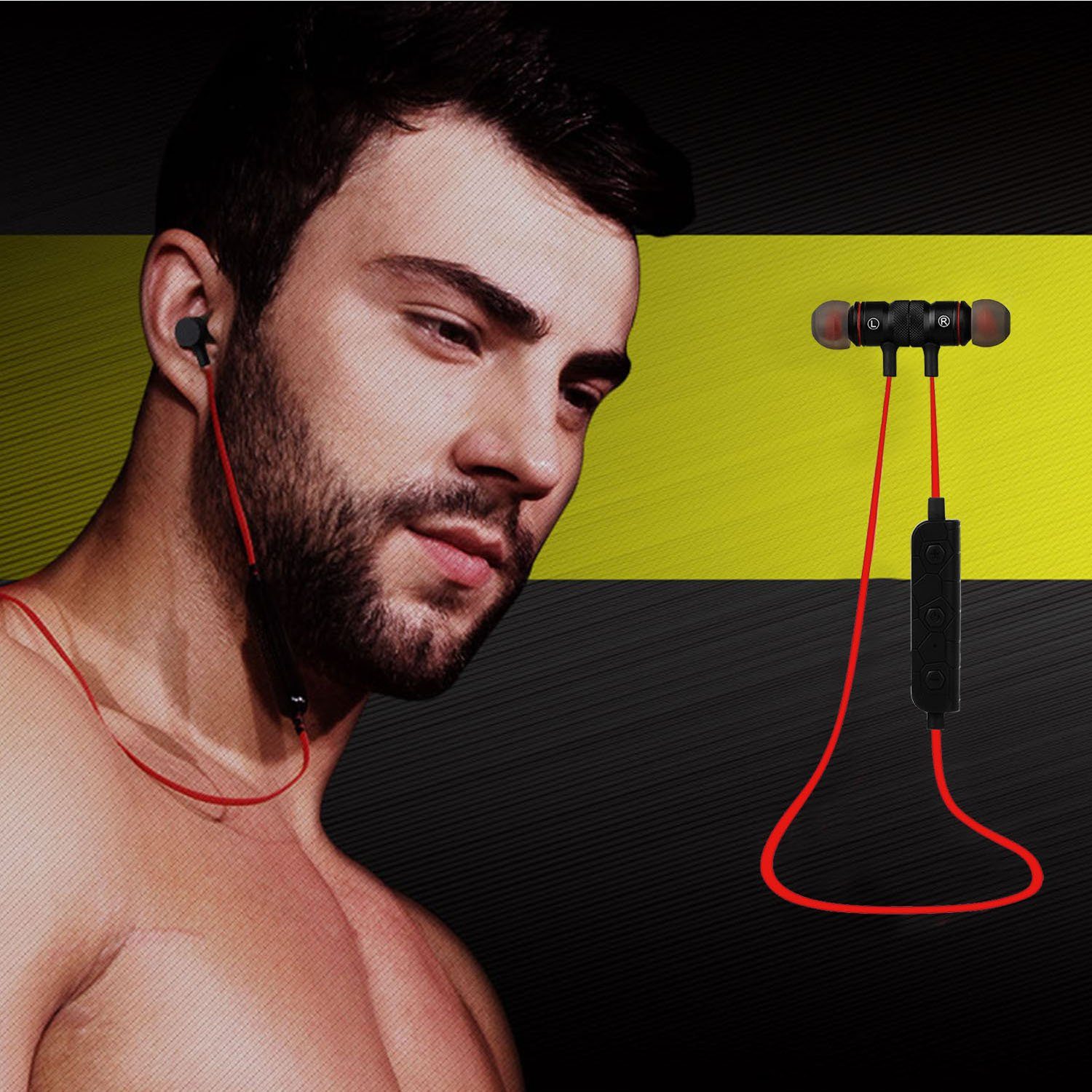 Wireless Smart Sports Stereo Earbuds Headphones & Audio - DailySale