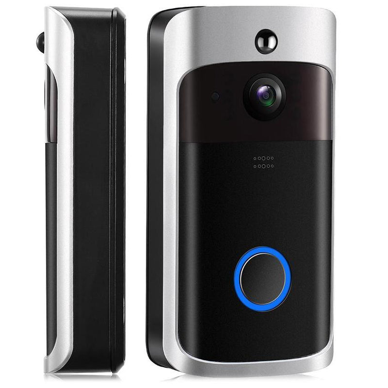 Wireless Video Doorbell 720 HD Wifi Security Camera Gadgets & Accessories Black - DailySale
