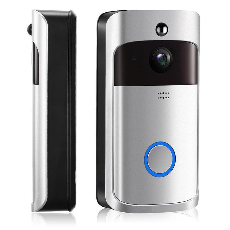 Wireless Video Doorbell 720 HD Wifi Security Camera Gadgets & Accessories Silver - DailySale