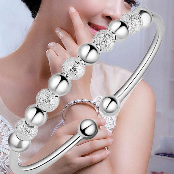 Woman Fashion Silver Bracelet Bracelets - DailySale