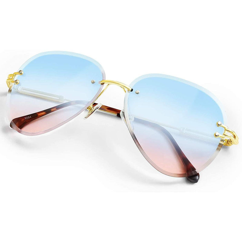 Women Aviation Polycarbonate UV 400 Sunglasses Sports & Outdoors - DailySale