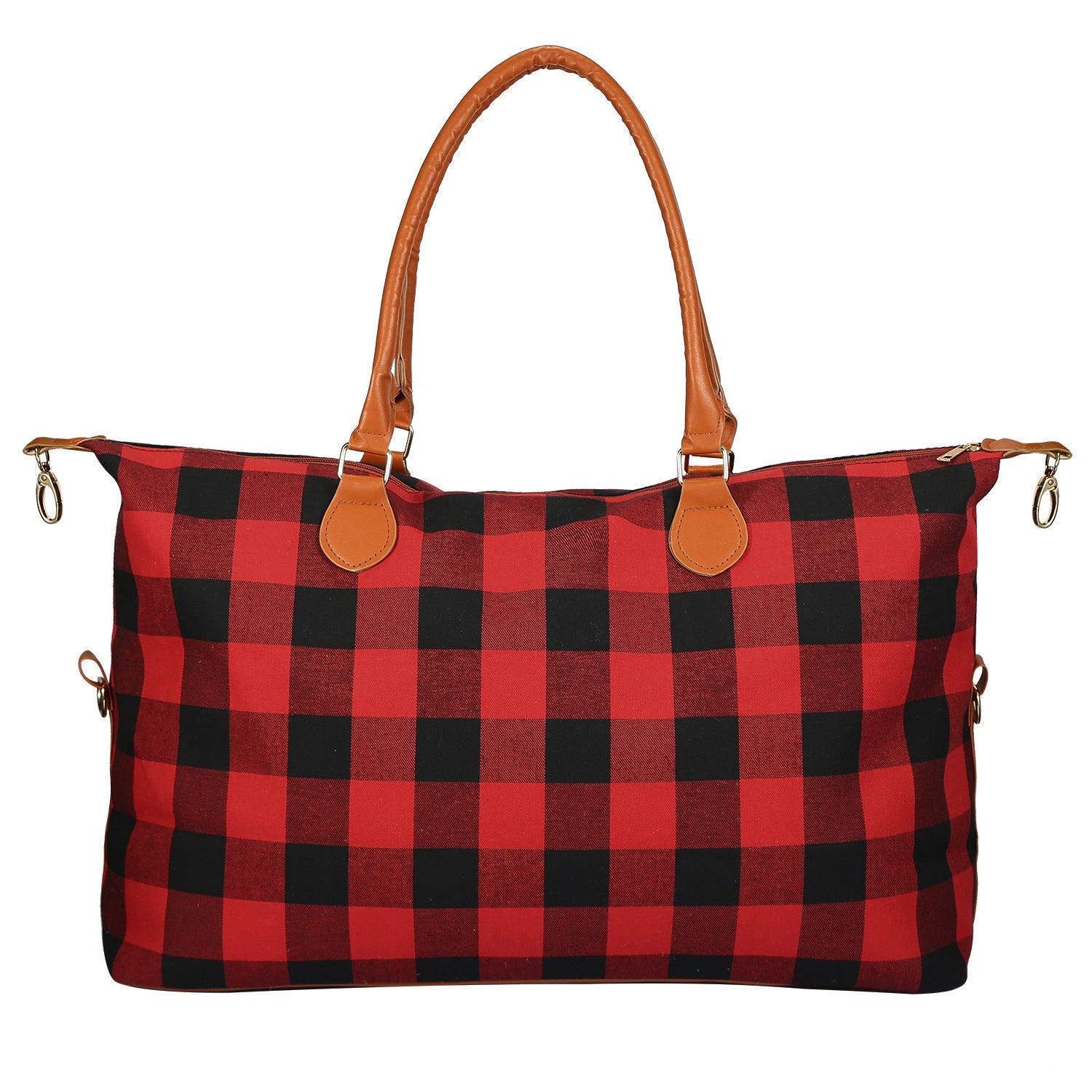 Women Duffle Bag Travel Luggage Bags & Travel Red - DailySale