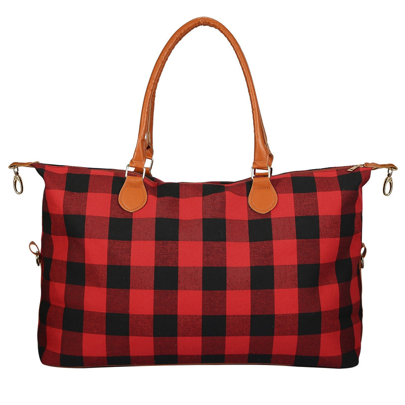 Women Duffle Bag Travel Luggage Bags & Travel Red - DailySale