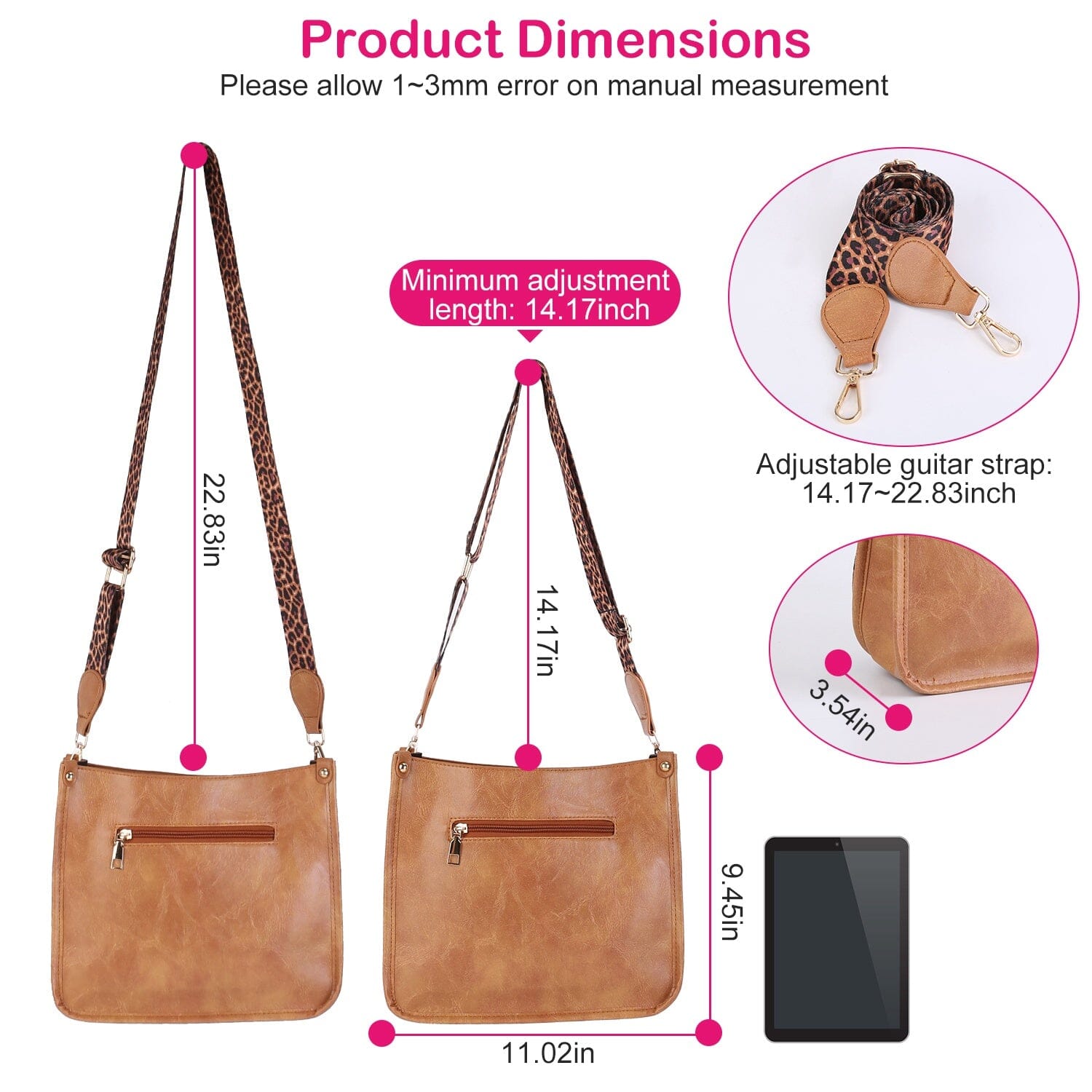 Women Fashion Leather Crossbody Bag Bags & Travel - DailySale