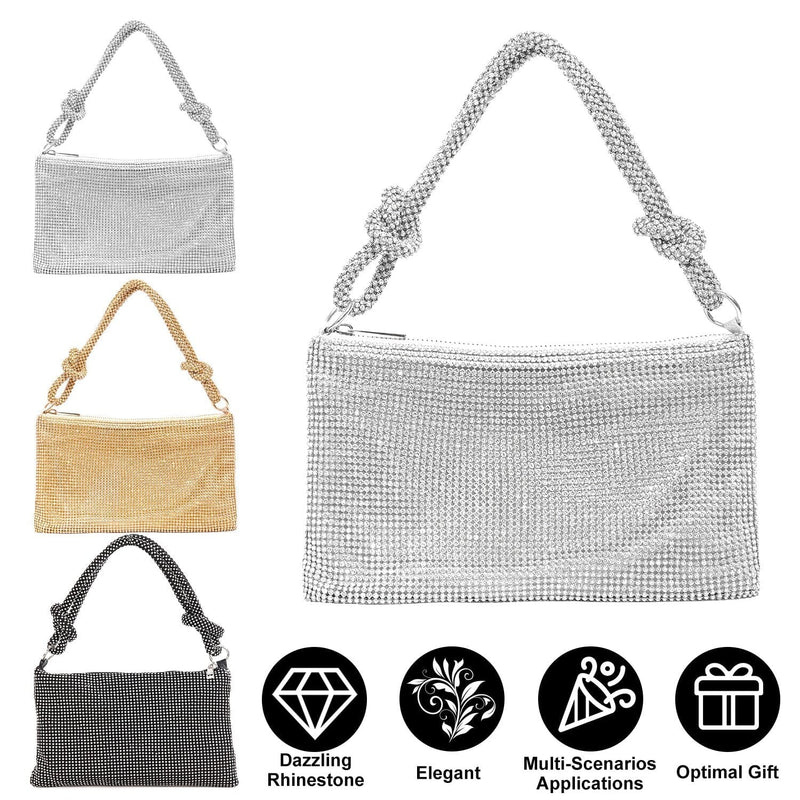Women Glitter Evening Bags Shiny Rhinestone Handbag Purses Bags & Travel - DailySale