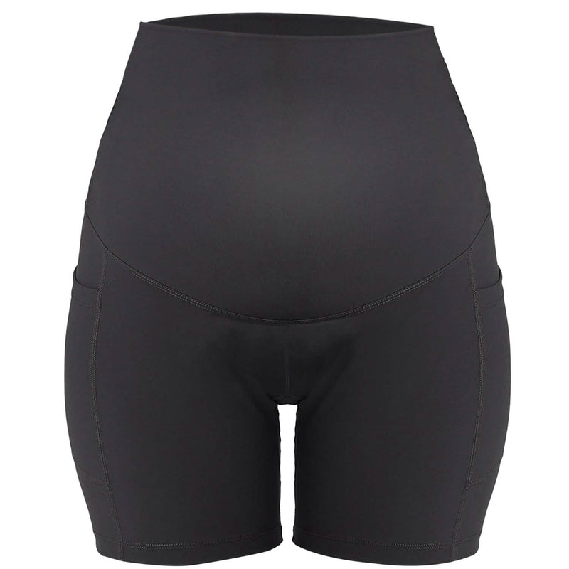 Women Maternity Seamless Shorts Women's Swimwear & Lingerie Black S - DailySale