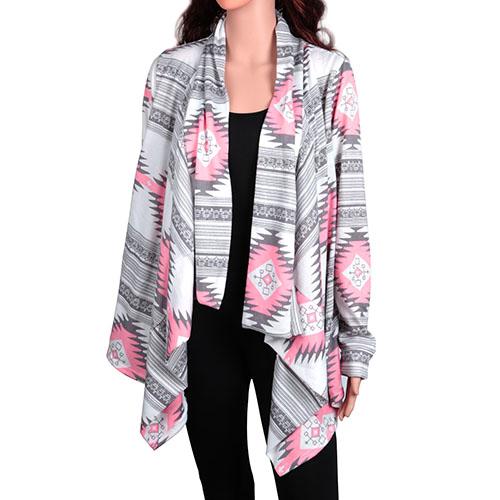 Women Open Front Long Sleeve Cardigan Women's Clothing - DailySale