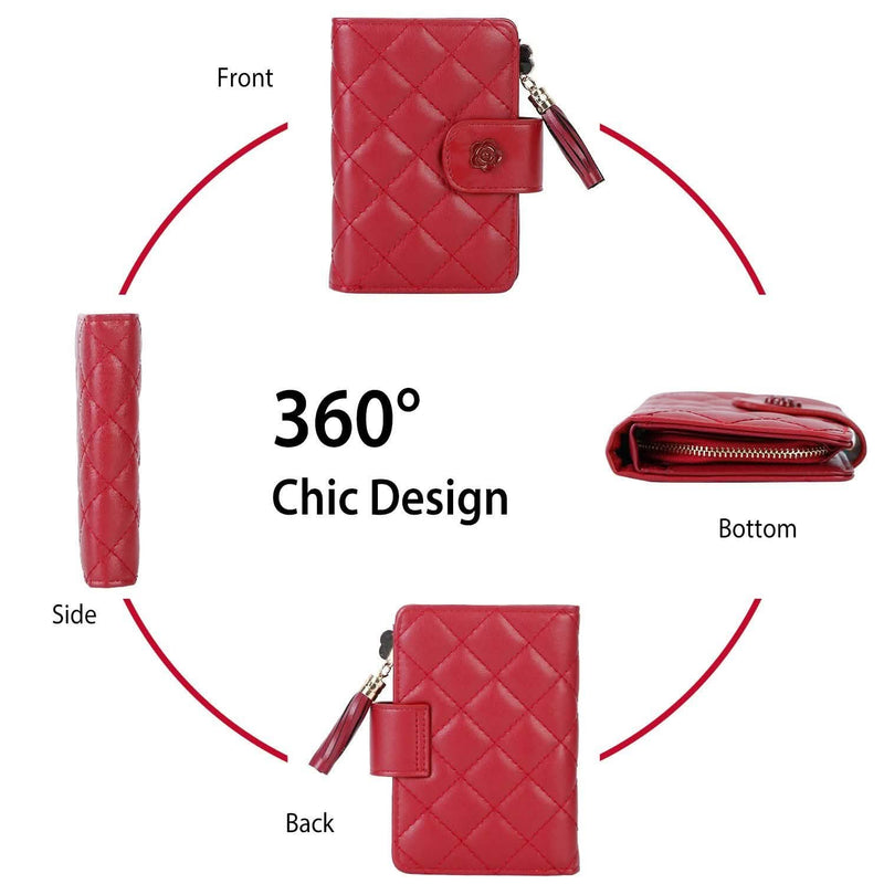 Women PU Leather Clutch Wallet Bags & Travel - DailySale