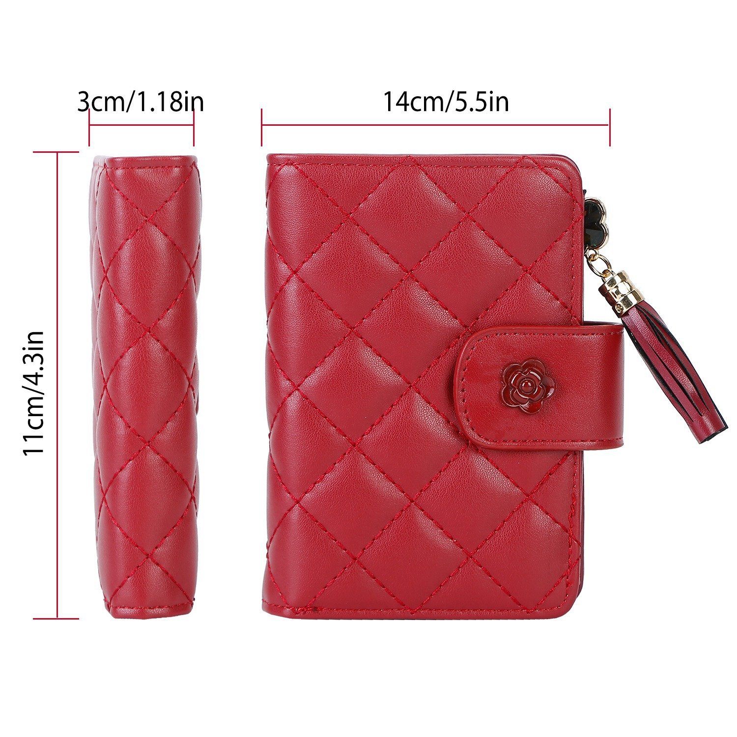 Women PU Leather Clutch Wallet Bags & Travel - DailySale