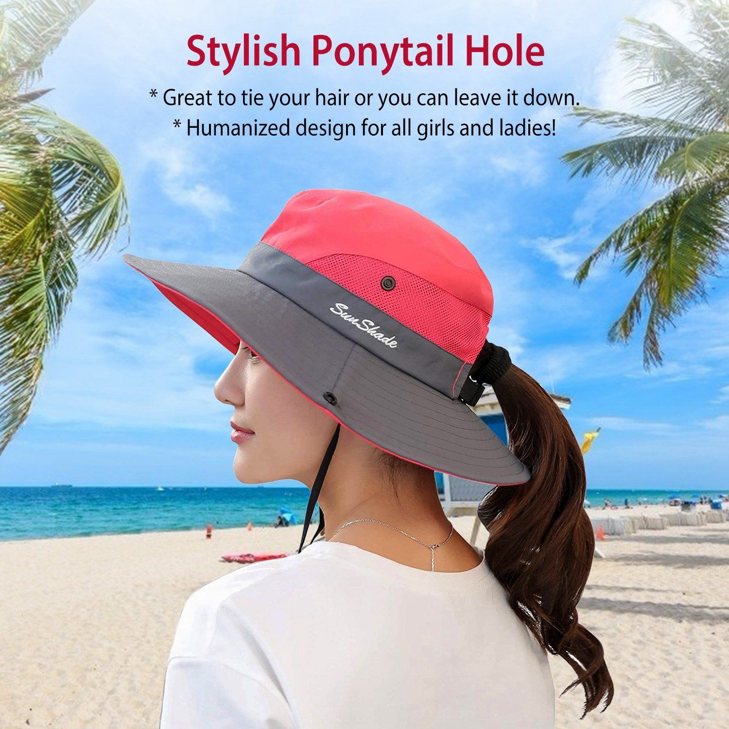 Women Summer Sun Bucket Hats Foldable Women's Shoes & Accessories - DailySale