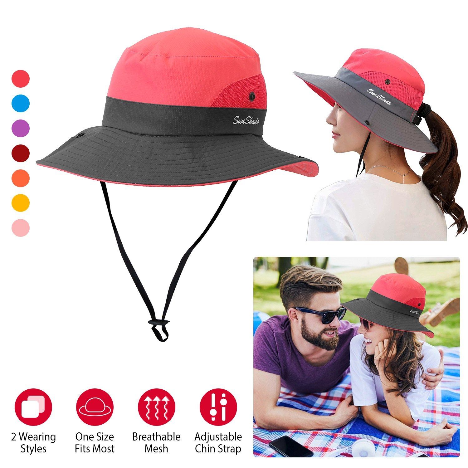 Women Summer Sun Bucket Hats Foldable Women's Shoes & Accessories - DailySale