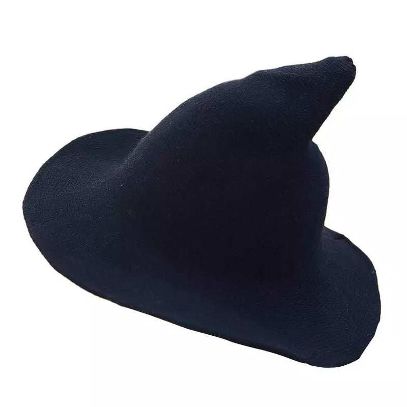 Women Winter Warm Knitted Wool Witch Hat Cap Women's Shoes & Accessories Blue - DailySale