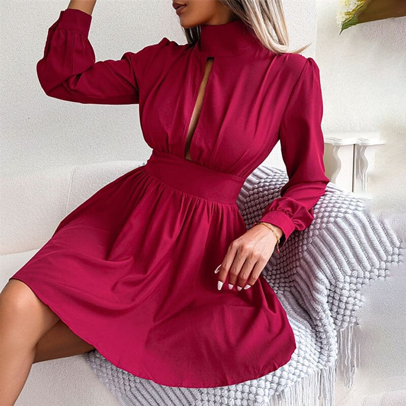 Turtleneck a hotsell line dress