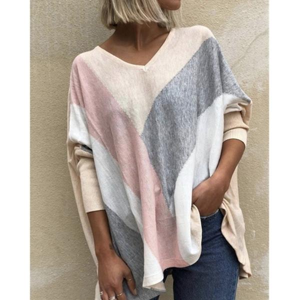 Women's Autumn And Winter Long-Sleeved Tops Women's Tops Beige S - DailySale