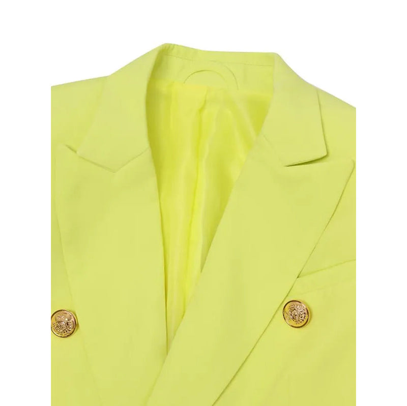 Women's Blazer Solid Color Vintage Style Casual Long Sleeve Coat Women's Outerwear - DailySale