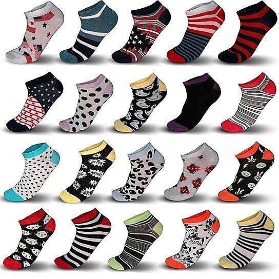 Women’s Breathable Colorful No Show Low Cut Ankle Socks Women's Accessories - DailySale