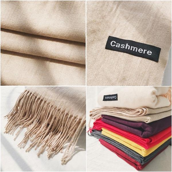 Women's Cashmere Wool Scarf Women's Shoes & Accessories - DailySale