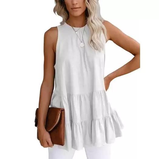 Women's Casual Shirley Top Women's Clothing White S - DailySale