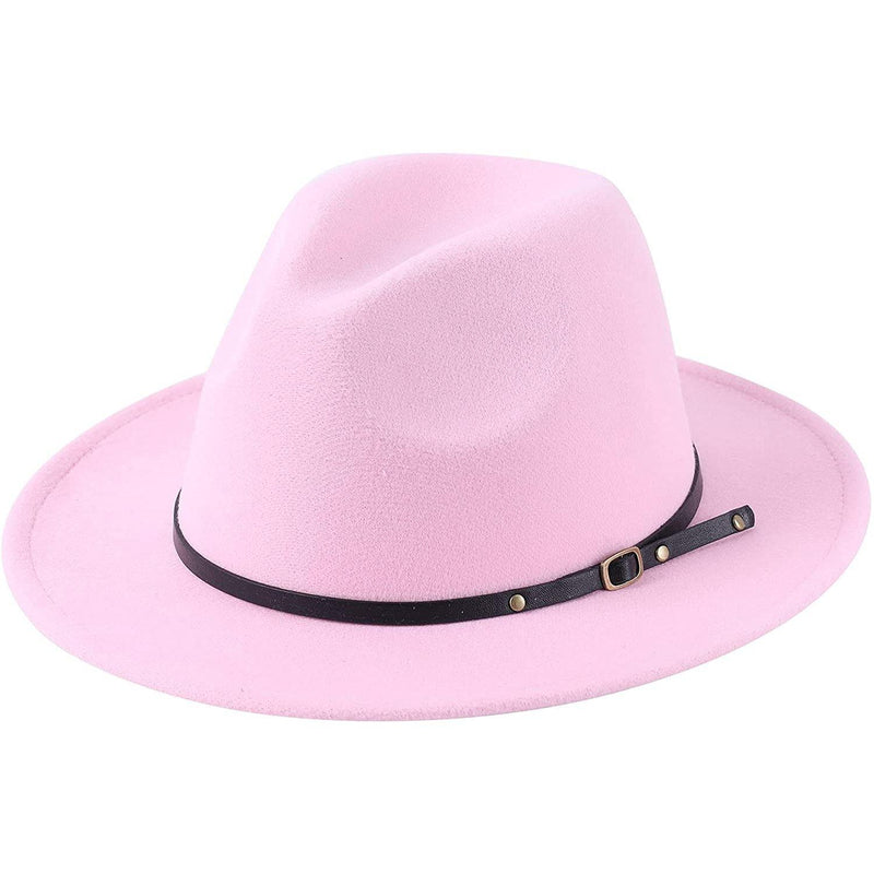 Womens Classic Wide Brim Floppy Panama Hat Women's Shoes & Accessories Pink - DailySale